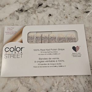 Color Street Glitter Overlay Nail Strips-Retired Lavish Lavender